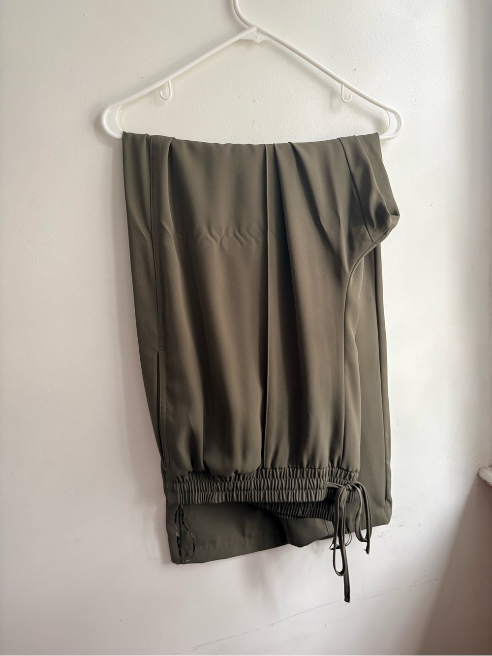 Primark Olive Green Athletic Drawstring Shorts